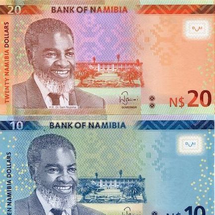 10, 20 Dollar  UNC 2 Banknote Set