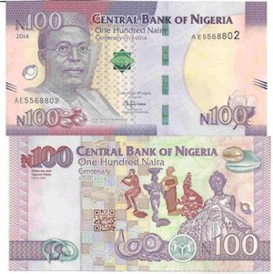 100 Naira  UNC Banknote