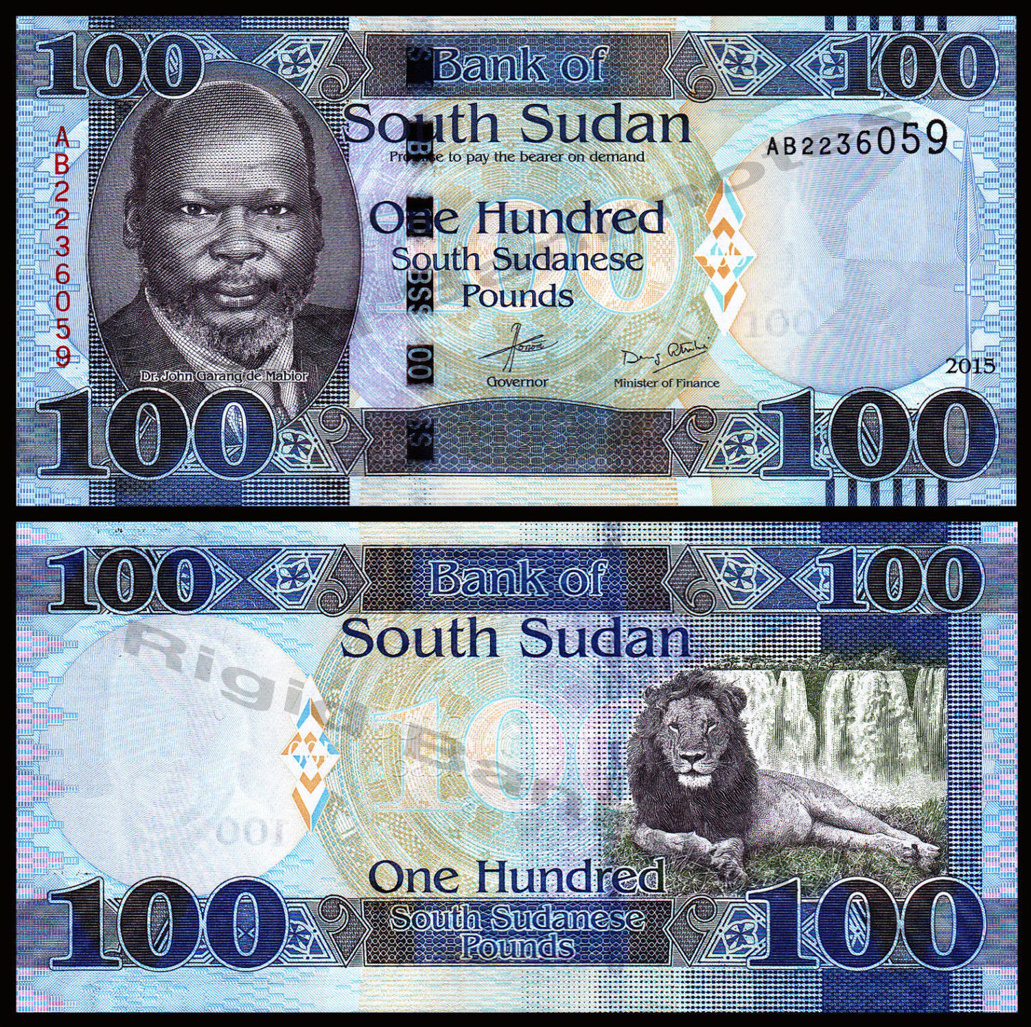 100 Pounds UNC Banknote