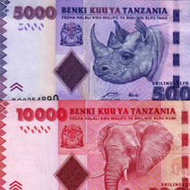 Tanzania Banknotes