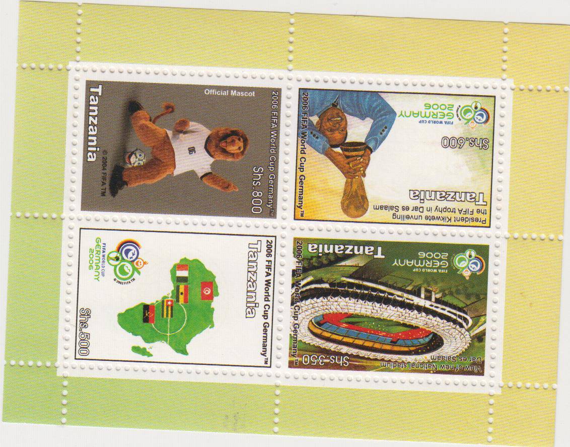 World Cup Stamp Set