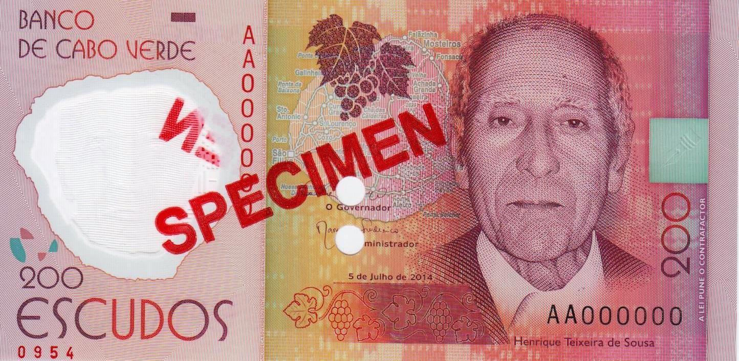 200 Escudos  UNC Banknote