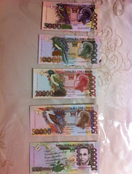 5,000, 10,000, 20,000 and 50,000 Debros UNC 5 Banknote Set