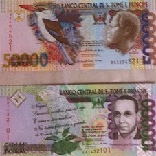 5,000, 10,000, 20,000 and 50,000 Debros  UNC 5 Banknote Set