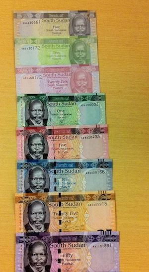 5, 10, 25 Piaster / 1, 5, 10, 25, 50 Pounds Piaster and Pound  UNC Banknote