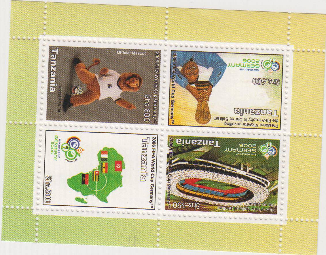 World Cup Stamp Set