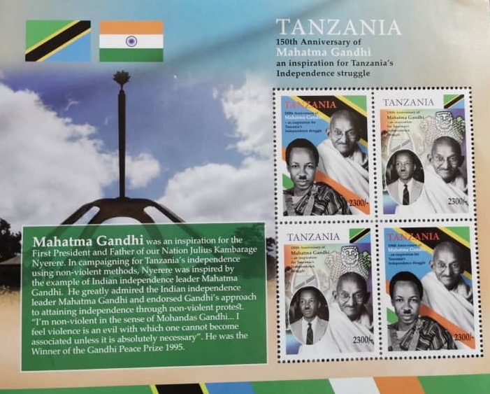 Gandhi Stamp Set