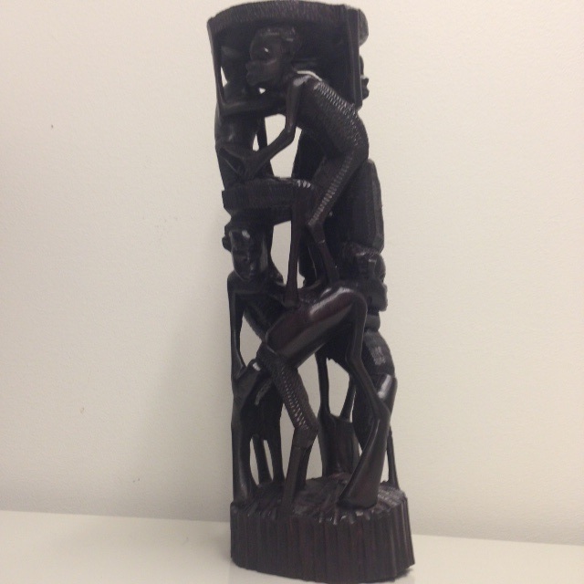 The Family Tree Wood Carving - Ebony or Mpingo (in Swahili)