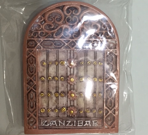 Zanzibar Door Magnet